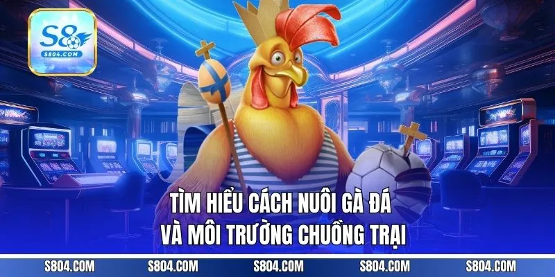 Tìm hiểu cách nuôi gà đá và môi trường chuồng trại
